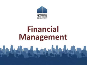 Financial  Management  Review of Financial Management  Financial Management System  Internal