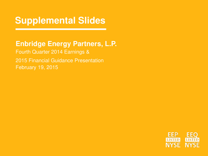 supplemental slides