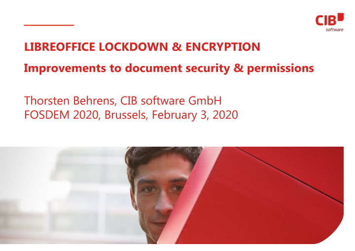libreoffice lockdown encryption improvements to document