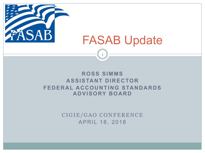 fasab update