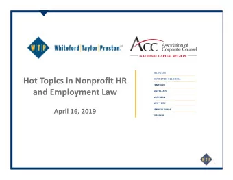 [TITLE]  DEARBORN, MI  KENTUCKY  and Employment Law  FALLS CHURCH, VA  MARYLAND  LEXINGTON, KY