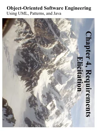 Chapter 4, Requirements  Elicitation  What is this?  Location: Hochschule fr Musik und Theater,