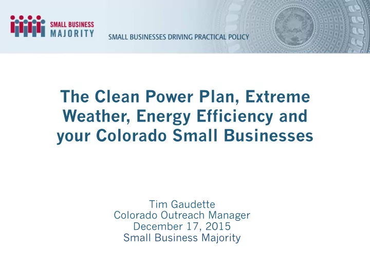 the clean power plan extreme weather energy efficiency