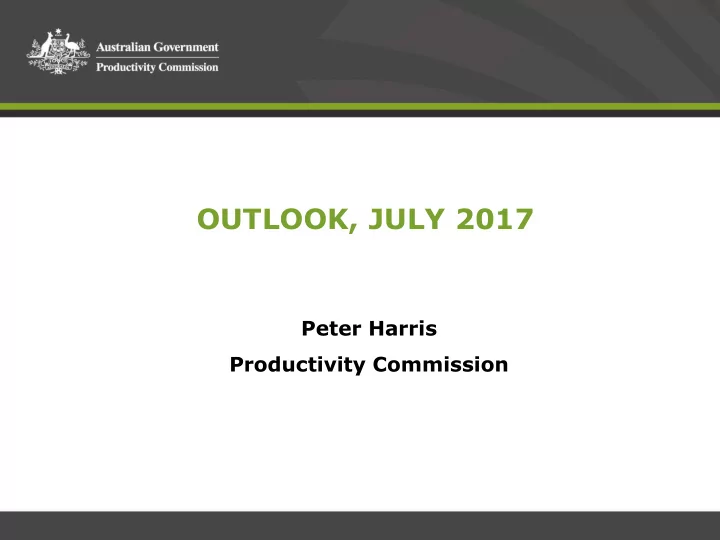 outlook july 2017
