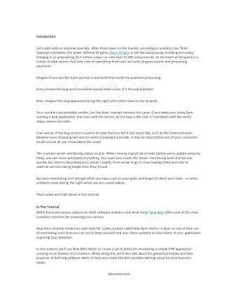 Introduction Let's start with an extreme example. After three years on the market, according to