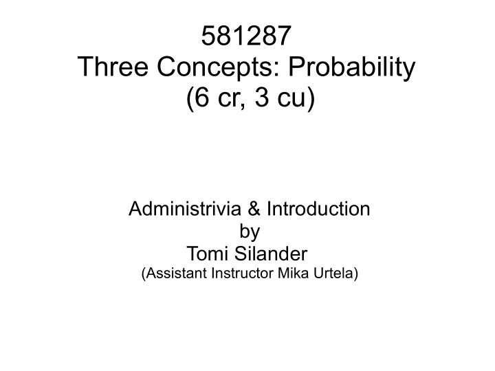 581287 three concepts probability 6 cr 3 cu