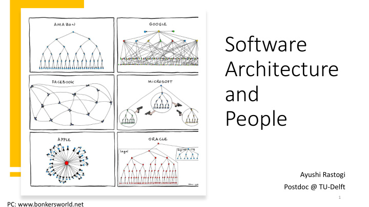 software architecture and people