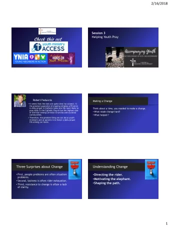 Check this out  Robert Feduccia  Making a Change  It seems that the dots are quite clear to