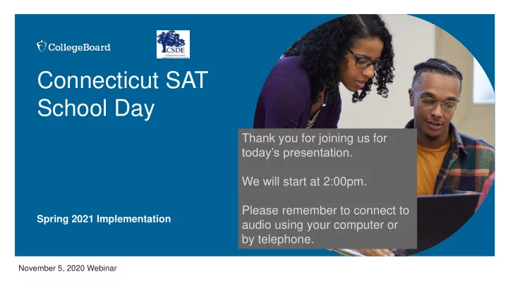 connecticut sat