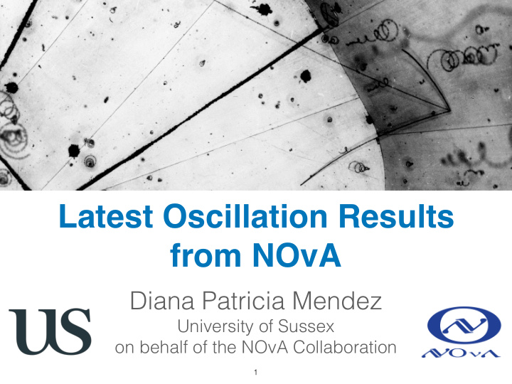 latest oscillation results from nova