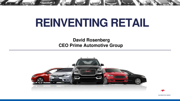 reinventing retail