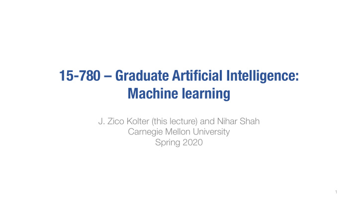 15 780 graduate artificial intelligence machine learning