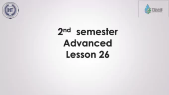 Advanced  Lesson 26  Topic 26:  Phrasal verbs literal and  idiomatic meaning  A phrasal verb is a