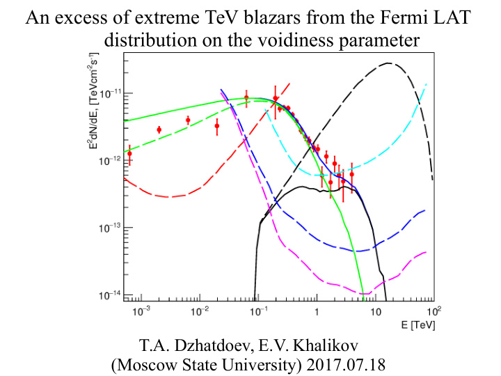 an excess of extreme tev blazars from the fermi lat