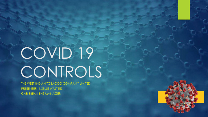 covid 19 controls