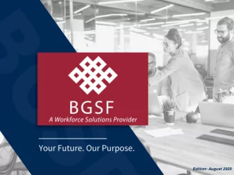 Edition: August 2020  2  FORWARD LOOKING STATEMENT  This presentation contains forward-looking