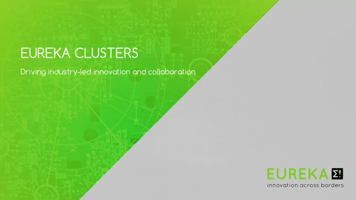 eureka clusters