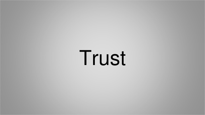 trust