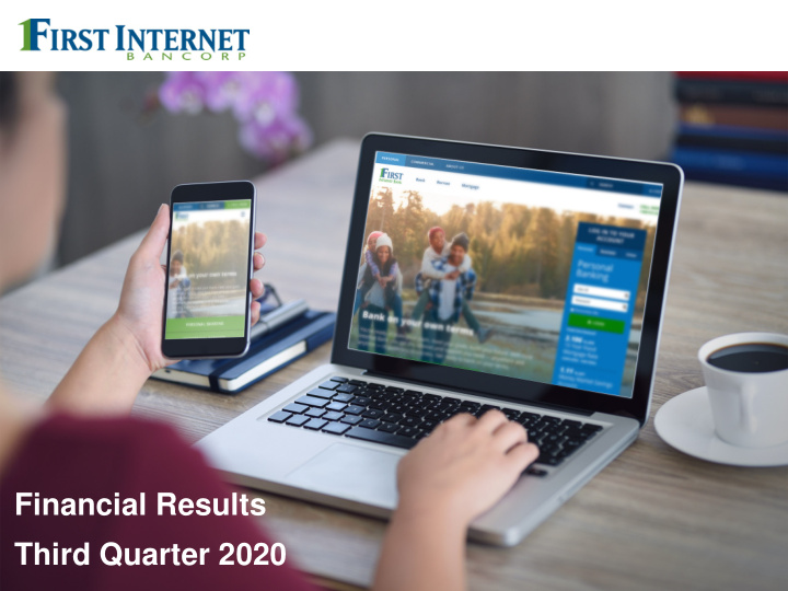 financial results third quarter 2020 forward looking