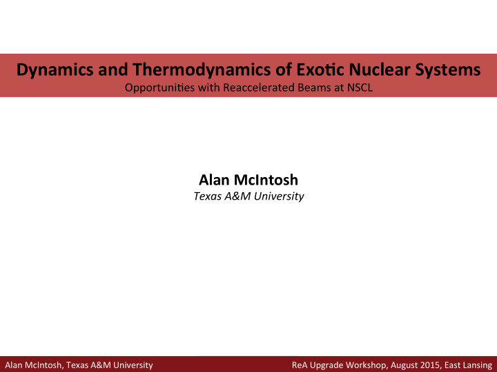 dynamics and thermodynamics of exo3c nuclear systems
