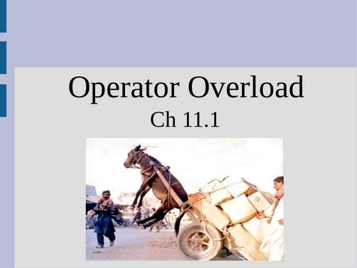 operator overload