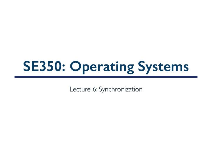 se350 operating systems
