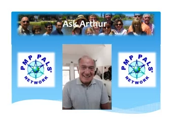 Ask Arthur  Ask Arthur  Arthurs Story  Ask ArthurThe First Year  Resources