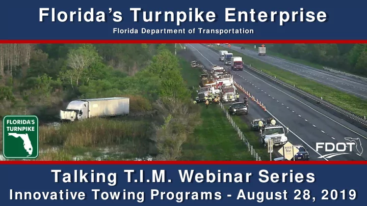 florida s turnpike enterprise
