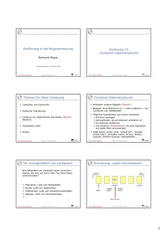 1  Ohne Genericity  Ohne Genericity  7  8 class METRO_LINE feature class ROUTE feature start is do