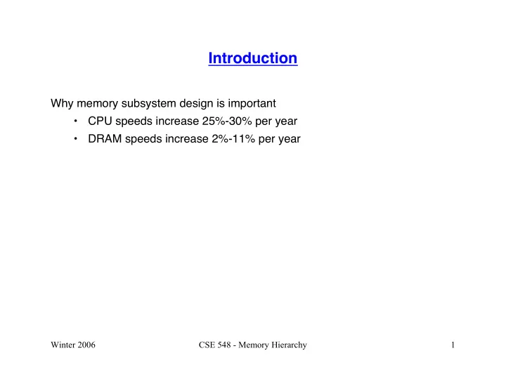 introduction