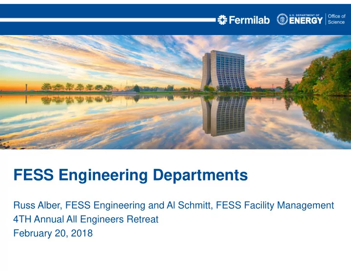 fess engineering departments