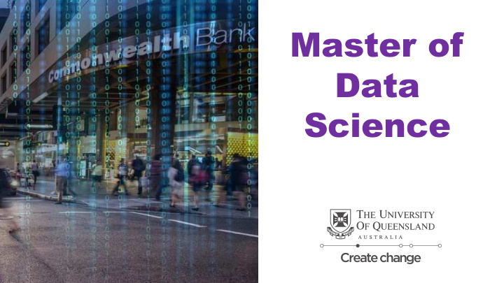 master of data science academic experts