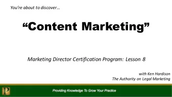 No one likes to be sold to!  People hire and refer lawyers  they know, like, and trust!  One of the