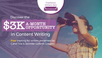 Jennifer Goforth Gregory  Carol Tice  The Content Marketing Writer  Make a Living Writing blog