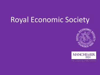 Royal Economic Society  Gary Beckers &quot;A Theory of the Allocation of Time&quot;  Royal