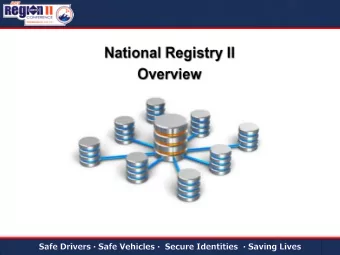 Federal Motor Carrier Safety Regulations (FMCSR)  amended to require certified medical examiners