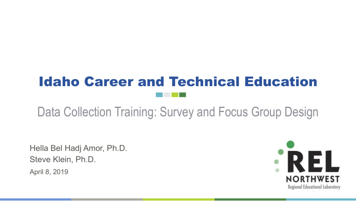 idaho career and technical education data collection