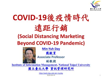 (Min-Yuh Day, Ph.D.)