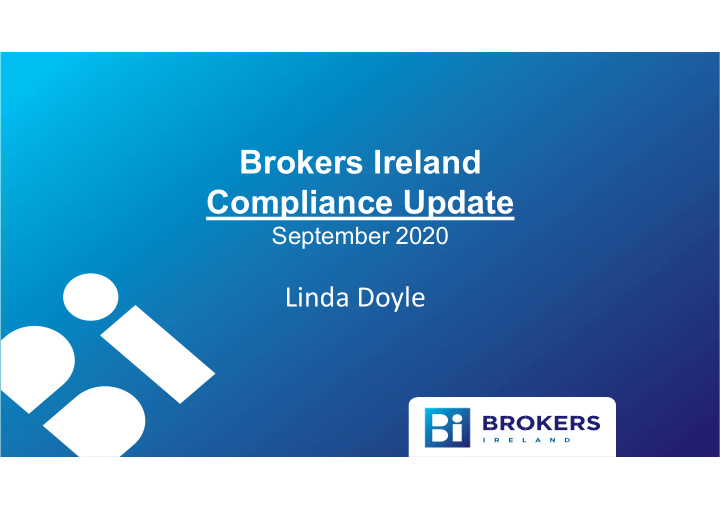 brokers ireland compliance update