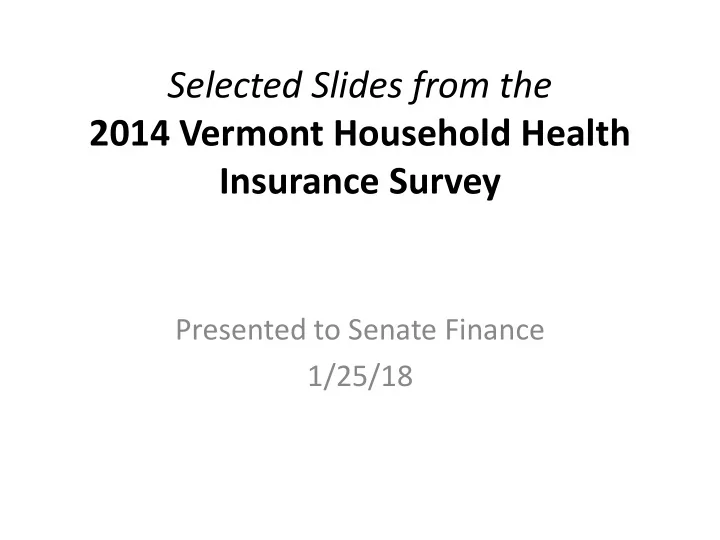 insurance survey