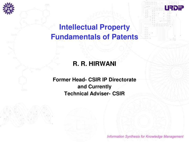 intellectual property fundamentals of patents