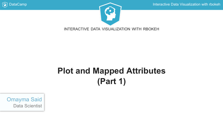 plot and mapped attributes part 1