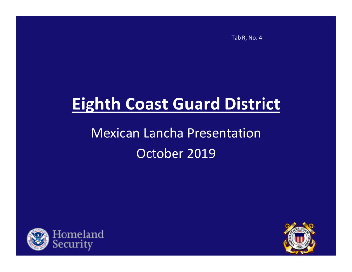 eighth coast guard district