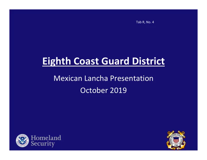 eighth coast guard district