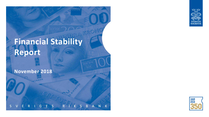 financial stability report