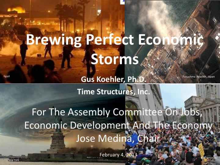 brewing perfect economic storms
