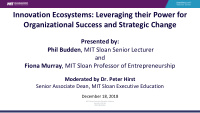 innovation ecosystems leveraging their power for