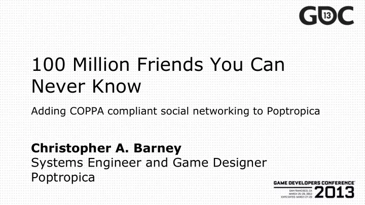 100 million friends you can