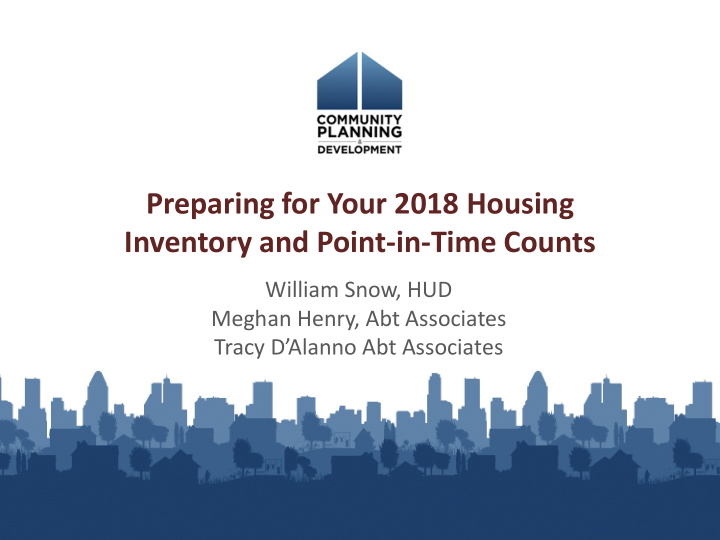 preparing for your 2018 housing inventory and point in