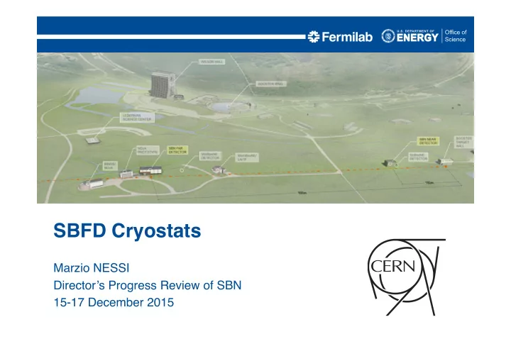 sbfd cryostats